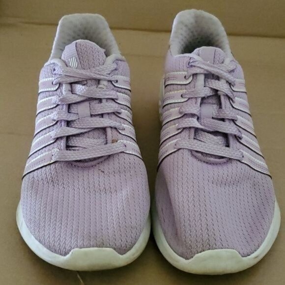 K Swiss Sneaker Shoes Athletic Tennis Shoe Lace Up Lavender Women's WOMAN'S 8.5 - Picture 13 of 14